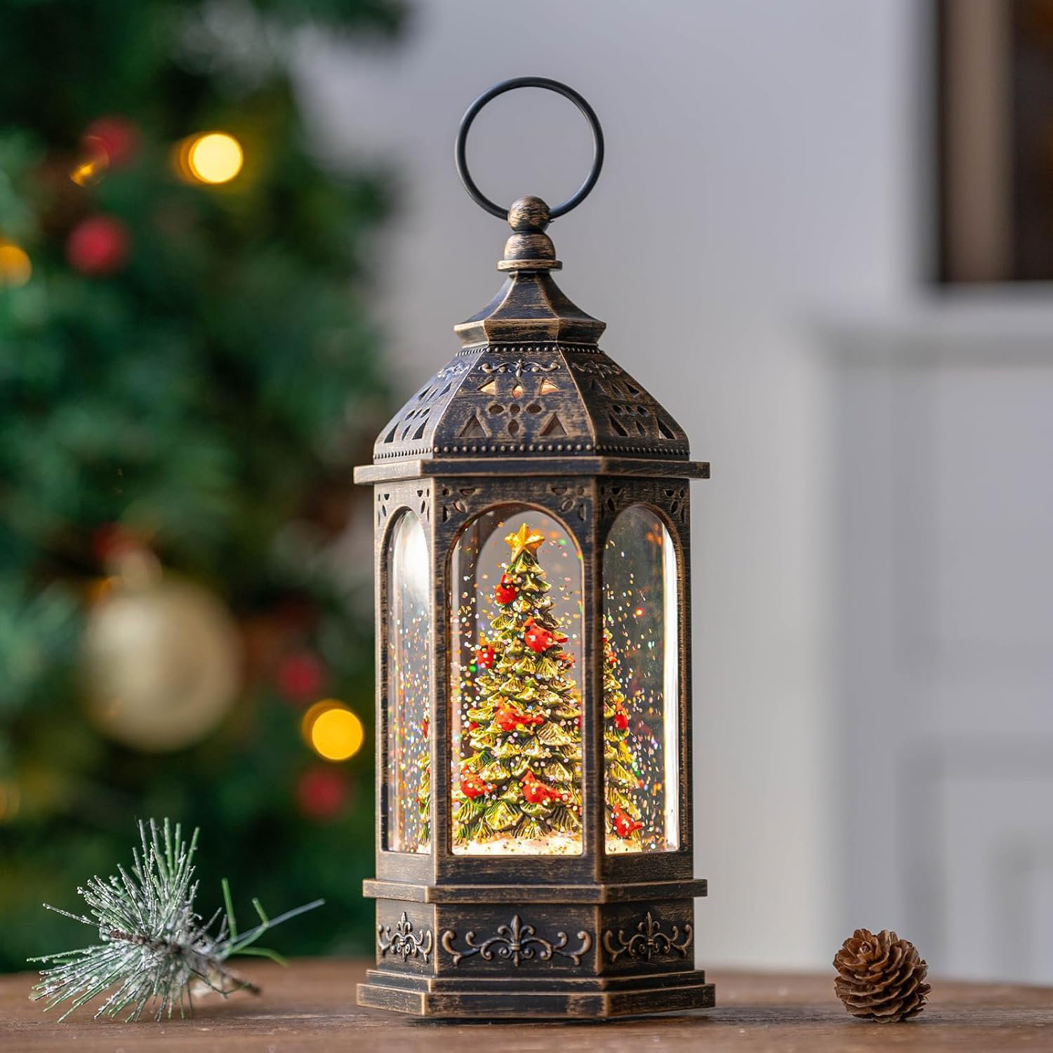 Battery operated christmas lantern hotsell